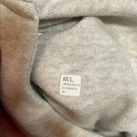 Lululemon Scuba Oversized Half-Zip Hoodie Gray - Picture 10 of 11
